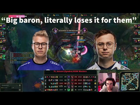 Midbeast Can't Believe TL Jensen And TL Kold Throw The Baron And Get Quadra Killed!!