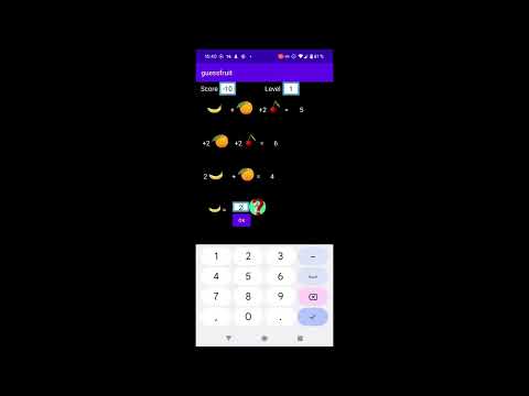 Fruits logical IQ test