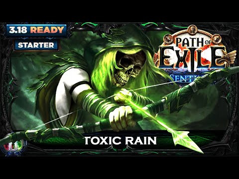 Path Of Exile 3.18: TOXIC RAIN RAIDER - POE SENTINEL - POE BUILDS