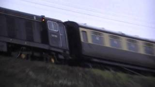 preview picture of video 'D8188 Class 20 Diesel-Electric Locomotive, Bridgnorth, Shropshire 19th February 2011'