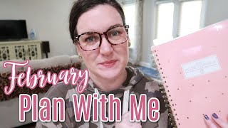 Plan With Me February 2022 | Passionate Penny Pincher Home Planner