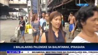 QC closes markets in Balintawak