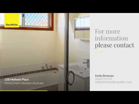 15B Mellows Place, Rangeway, WA 6530, 3 રૂમ, 1 બાથરૂમ, House