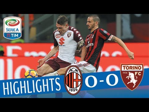 Milan - Torino 0-0 - Highlights - Giornata 14 - Serie A TIM 2017/18