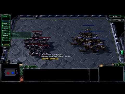 HotS Ultralisks vs Thors