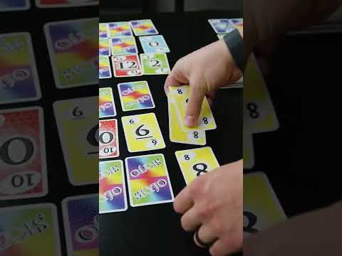 This is #skyjo a simple game of chance and guessing! #boardgame #cardgame #boardgames #cardgames