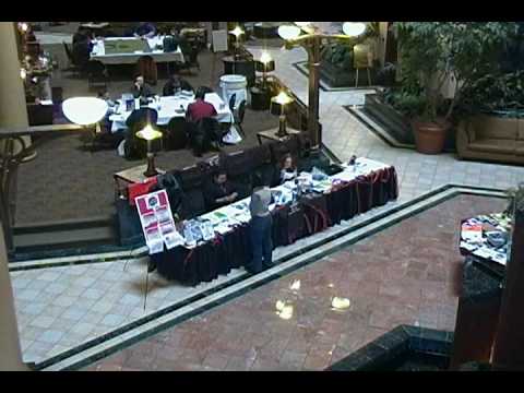 ConDFW IX Overhead view. At Crowne Park Plaza Hotel in Dallas, Texas.