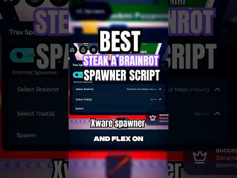 STEAL A BRAINROT SPAWNER SCRIPT! | SPAWN ANY BRAINROT - USE BEFORE PATCH! #shorts #youtubeshorts
