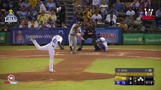 HIghlights LIDOM Aguilas vs Licey 31 de Enero 7mo Juego Serie Final