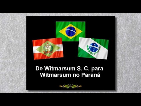 De Witmarsum S. C. para Witmarsum no Paraná