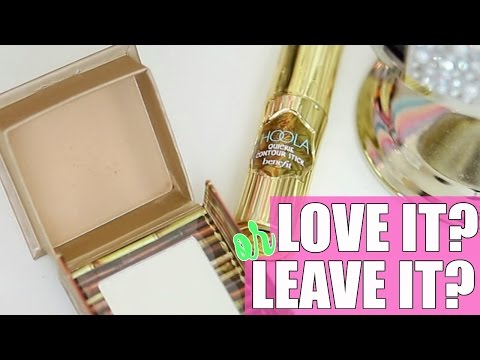 NEW BENEFIT HOOLA LITE & QUICKIE CONTOUR STICK l REVIEW & SWATCHES