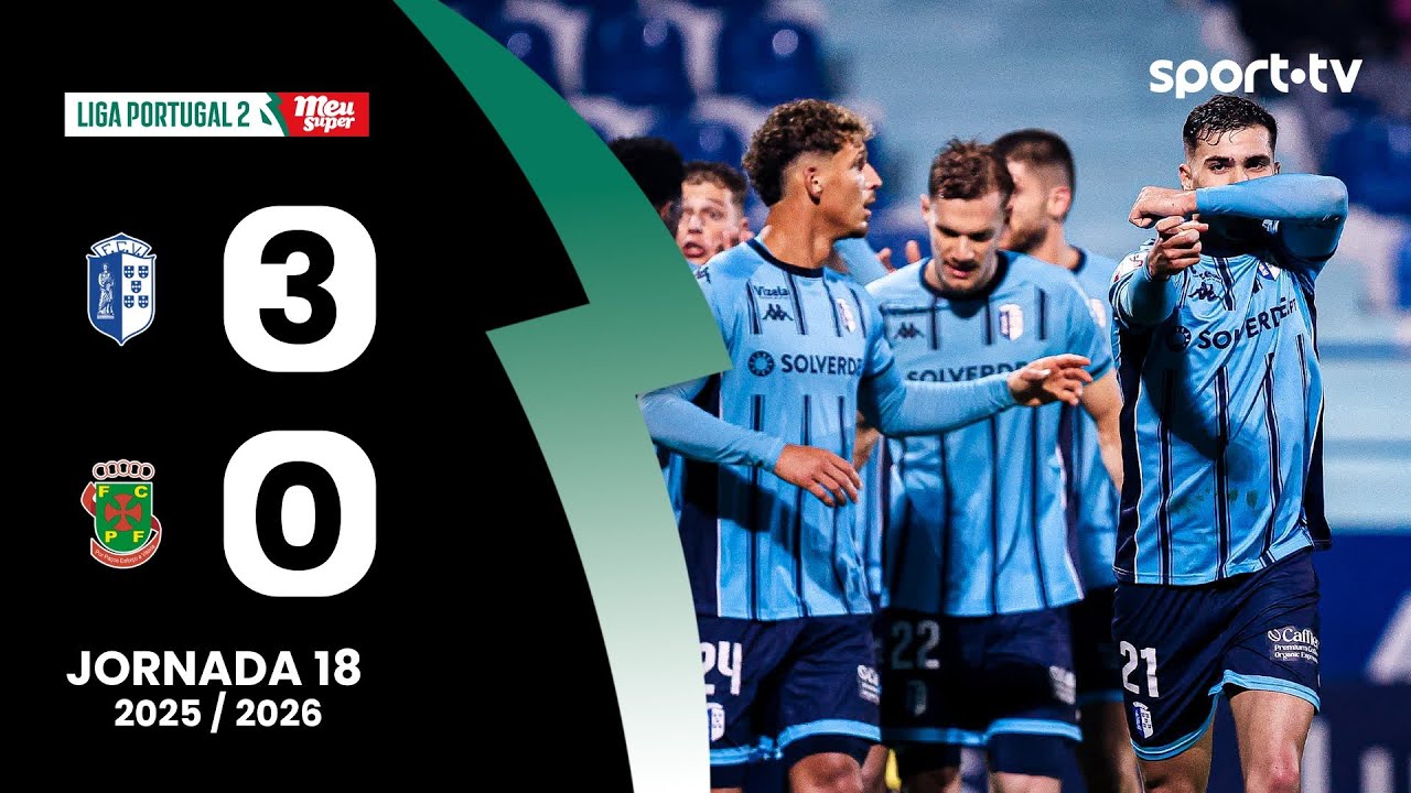 Vizela vs Paços de Ferreira Highlights