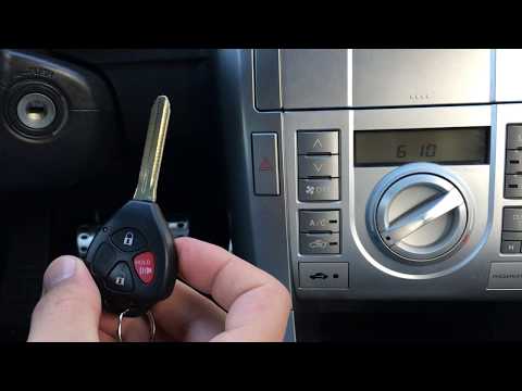 How to program new Scion tC chip key (no tools required)