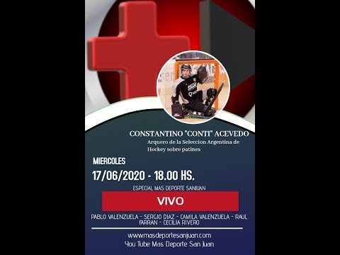 Constantino "Conti" Acevedo (Arquero de la selección Argentina de Hockey s/patones) - Especial 29