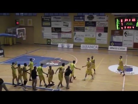 Xuven Cambados 77 - 85 Sáenz Horeca Araberri BC LEB Plata J19