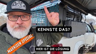 Spalt zwischen Markise und Auto? Hier kommt die OLC Regenrinne