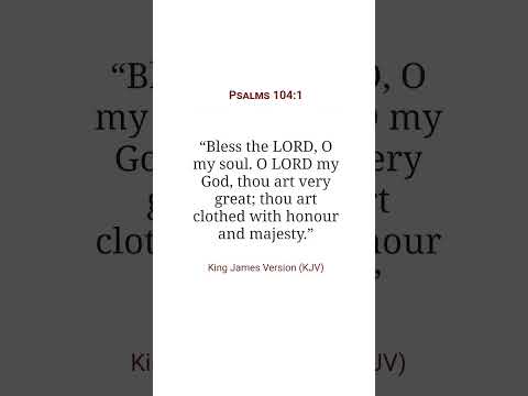 Psalms 104:1 📖💡