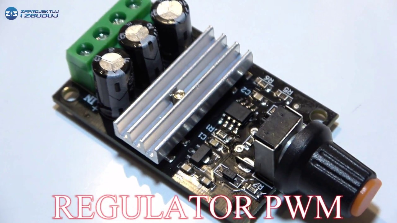 ZIZ - Regulator PWM czyli regulacja obrotów silnika DC cz.1 [Pracownia elektroniczna]
