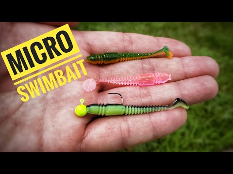 Fishing Eurotackle B Vibe - Tiniest Micro Soft plastic Swimbait