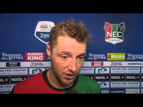 Reactie Rens van Eijden na afloop van N.E.C. - RKC Waalwijk