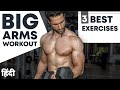 Big Arms Workout | BEST 3 Exercises For Arms | Biceps Triceps Workout At Gym.