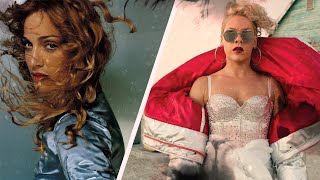 P!nk & Madonna: Similarities and Connections