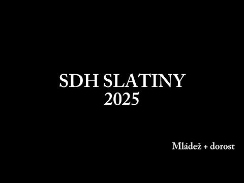 SDH Slatiny - sezona 2025, mládež 