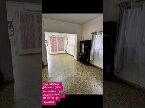Video de YouTube - PÉREZ CASTELLANOS PROX. ANTEL ARENA.CÁLIDA  CASA PLANTA BAJA INDEPEND. CON LIVING COMEDOR DE 25 MTS2 Y ESTUFA A LEÑA. 1DORMITORIO ENORME. DE 25 MTS2 . BAÑO COMPLETO.COCINA DEFINIDA.PATIECITO