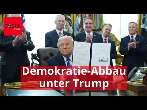 With his dismantling of democracy, Trump is even overtaking Putin and Erdoğan.