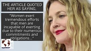 Drew Barrymore’s bizarre interview in flight magazine