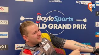 Dimitri van den Bergh insists Luke Humphries NOT favourite for Grand Prix: “I'm talking facts”