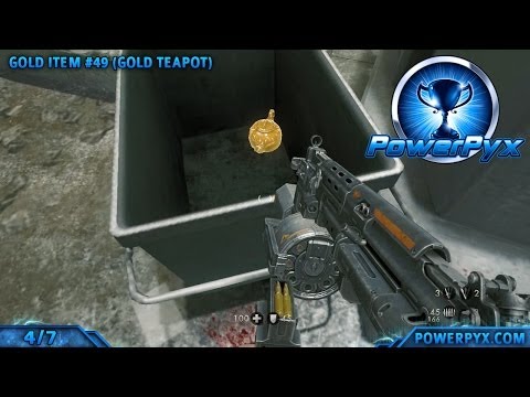 Wolfenstein The New Order - Chapter 16 All Collectible Locations (Gold Items, Enigma Codes, Letters)