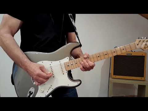 Blues Shuffle guitar improvisation