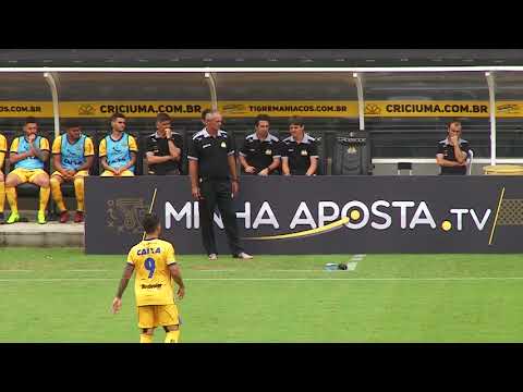 Matéria da TV Litoral Sul - Criciúma 2x0 Concórdia