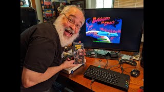 Baggers In Space - TJ Gives It A Go - Spectrum Next Game by Rusty Pixels - Retro Speccy Gaming