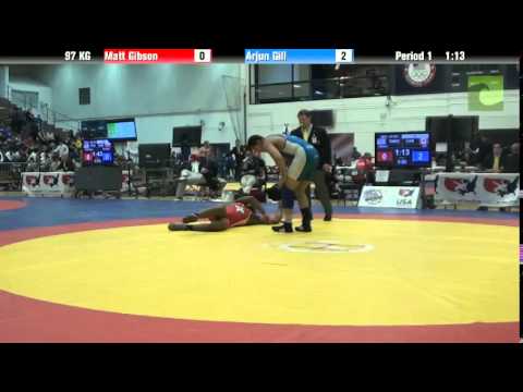 97 KG R16 - Matt Gibson (TMWC) vs. Arjun Gill (Canada)