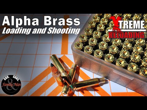 EXTREME RELOADING Special Edition: Loading and Shooting Alpha Munitions Brass