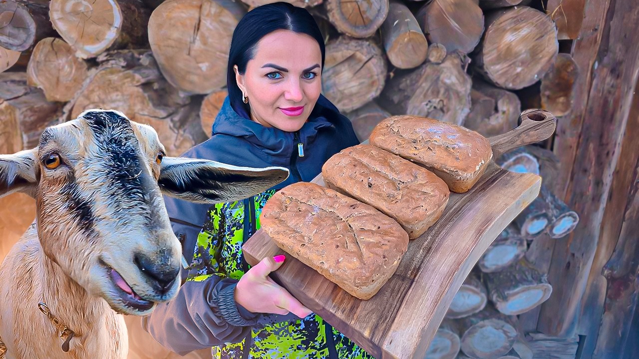 The secret of a self-sufficient life for a married couple in a forest village far from civilization�