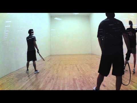 Racquetball Cutthroat, Game 2, Chris, Paul and Deven, August 14th, 2014