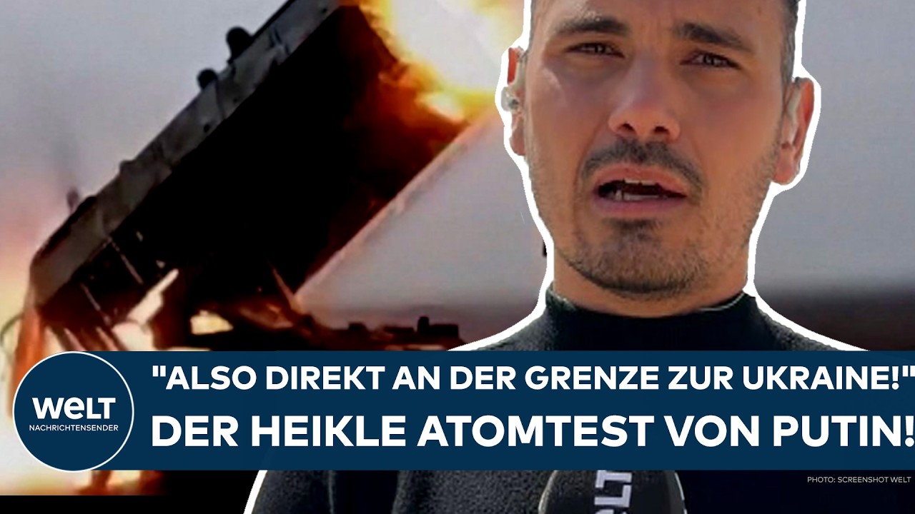 UKRAINE-KRIEG: Putins Atomtest direkt an der Grenze! "Diese Übung wird sehr ernst genommen hier!"