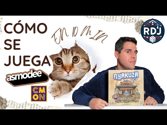 Vídeo relacionado con CMON Nyakuza, Juego de Mesa de Estrategia Creado por Reiner Knizia, A Partir de 10 Años, De 2 a 4 Jugadores, 40 Minutos por Partida, Español
