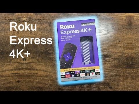 Roku Express 4K+ 2021 Silent Unboxing
