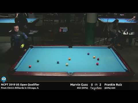 Frankie Ruiz vs Marvin Guss - 2020 NCPT US Open Qualifier #2