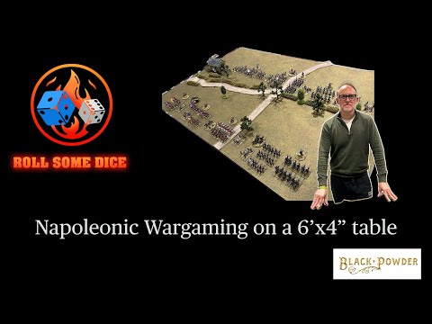 Napoleonic Wargaming on a 6’x4” table #blackpowder #napoleonicwars 