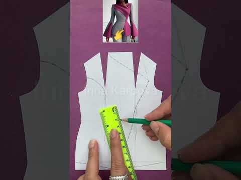 Моделирование жакета. Выкройка пиджака. Музыка: Last SummerМузыкант: @iksonmusic