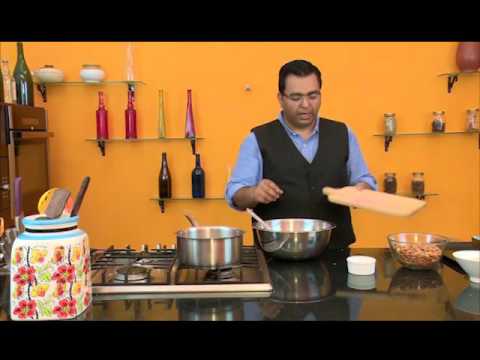 Crunchy Almond and Chocolate Bar by Chef Ajay Chopra