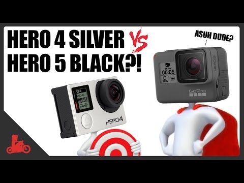 GoPro Hero 5 Black vs Hero 4 Silver?! Motovlog cam