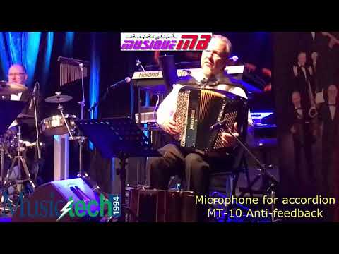 Accordion microphone  MT-10 anti-feedback - MUSICTECH (1)