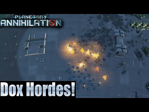 Planetary Annihilation 10 Player FFA - Dox Hordes!
