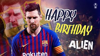Lionel Messi Birthday Alert Status ● Messi Birthday Whatsapp Status FC Barcelona ● 2022 ● HD☆☆